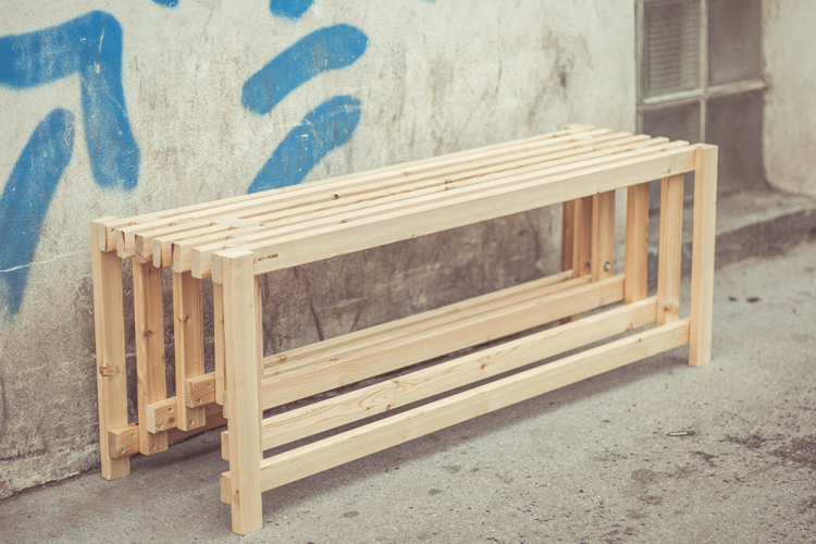 Linzbank NUT & FEDER Sitzbank